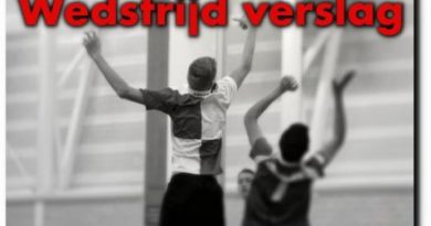 Helaas geen winst voor de B1 Helaas geen winst voor de B1